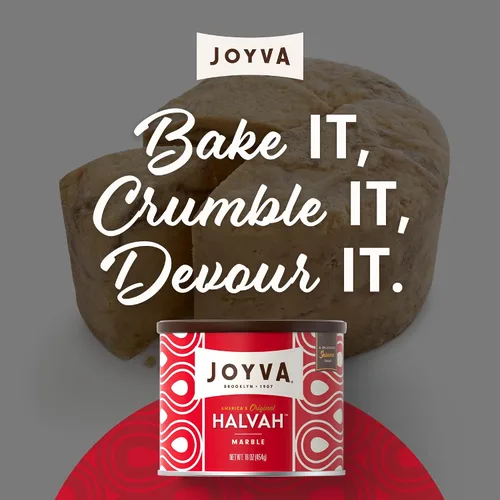 Vista 3 de Halva de sésamo y miel de Joyva Marble, 16 onzas