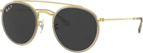Vista 2 de Ray-Ban RB3647N - Gafas de sol redondas de doble puente para mujer