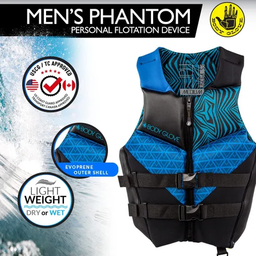 Vista 3 de Body Glove Chaqueta salvavidas Phantom USCGA PFD para hombre