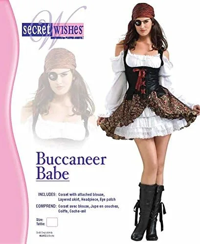 Vista 3 de Secret Wishes - disfraz de bucanera