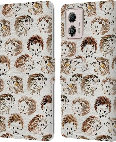 Vista 15 de Head Case Designs Officially Licensed Cat Coquillette Alpacas Animals Leather Book Wallet Case Cover Compatible with Motorola Moto G53 5G
