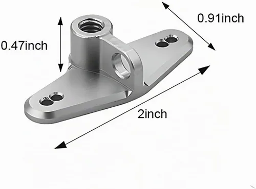 Vista 6 de RC2 Adaptador de montaje de bicicleta para DJI Mini 3 Pro/Mini 4 Pro/Mini 3/Neo controlador con pantalla 1/4 puerto de tornillo para montaje