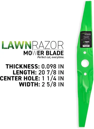 Vista 3 de 8TEN Lawnrazor - Cuchilla superior para cortacésped Honda de 21 pulgadas 72531-VH7-000 72531-VE2-010 72531-VE2-020 (triturador), paquete de 2