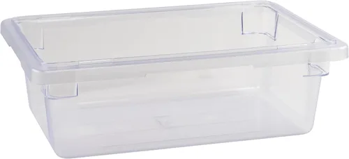 Vista 12 de Winco Caja de almacenamiento de alimentos de policarbonato, 12 x 18 x 3-1/2 pulgadas