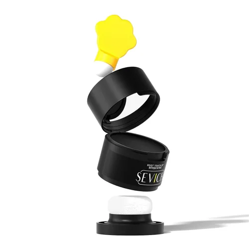 Vista 58 de Polvo para Línea de Cabello Sevich 2.0, Oculta Instantáneamente la Pérdida de Cabello, Polvo para Toque de Raíces, Sombra de Cabello para Mujeres