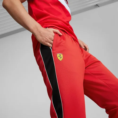 Vista 3 de PUMA Pantalones Scuderia Ferrari Race Mt7 para hombre que absorben la humedad
