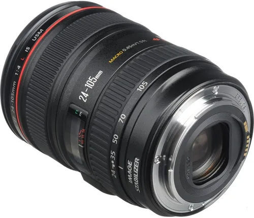 Vista 6 de Canon EF Lentes de 0.9-4 pulgadas, f/4, L IS USM, para cámaras Canon EOS SLR.