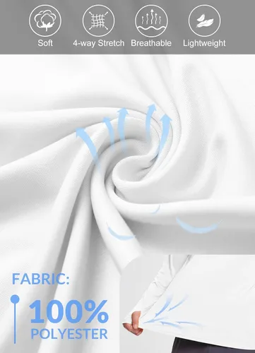 Vista 4 de BALEAF Sudadera con capucha para hombre con protección solar UPF 50+ de manga larga, SPFUV, secado rápido, ligera, para entrenamiento de pesca