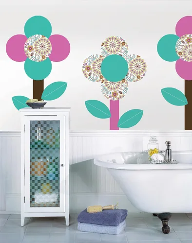 Vista 4 de Brewster Wall Pops papel tapiz autoadhesivo, WPD99864