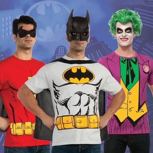 Vista 2 de Rubies DC Comics Superheroes: Batman Costume for Adults, Men's XL