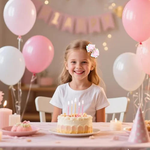 Vista 6 de 2 lazos para el cabello de cumpleaños con purpurina, dos dulces decoraciones de cumpleaños, perfectos para un regalo de niñas, accesorios