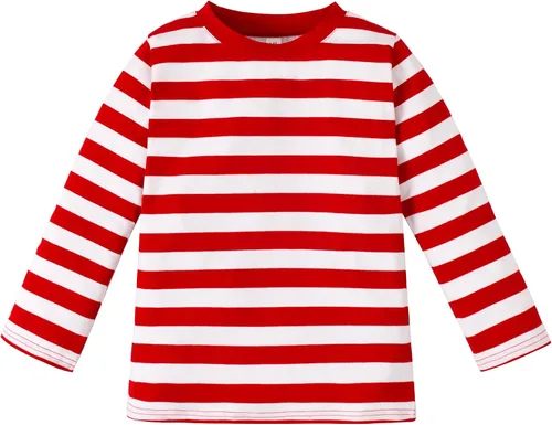 Vista 19 de Magic Park 6M-14Y Camiseta de manga corta y larga para bebés, camiseta de manga larga para niños, camisetas de color sólido para niños y niñas