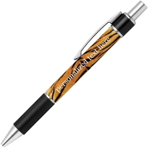 Vista 9 de Bolígrafo personalizado – Nombre o mensaje personalizado – Colores o impresiones – Regalo de papelería, suministros para la escuela de negocios