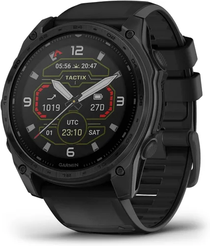 Vista 12 de Garmin tactix® 8 47mm, pantalla AMOLED, reloj inteligente táctico GPS premium, incluye Applied Ballistics Ultralight™ Solver