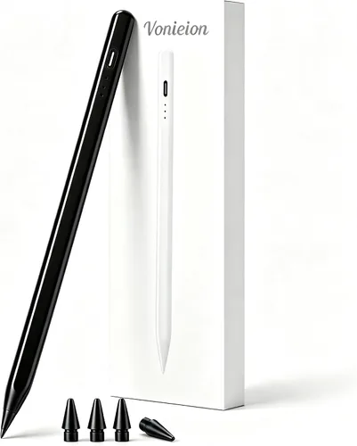 Vista 11 de Lápiz óptico para iPad 2018-2026 con estuche para lápices, carga rápida Rosa