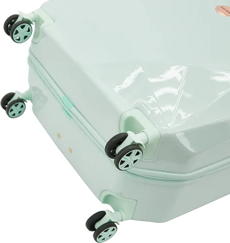Vista 8 de kensie Equipaje giratorio con piedras preciosas 3D TSA Lock para mujer