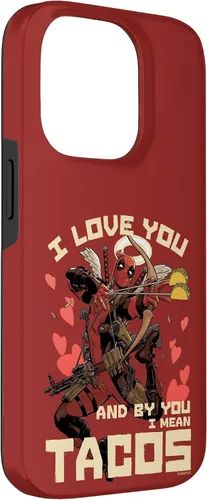 Vista 37 de Marvel Deadpool I Love You and by You I Mean Tacos - Carcasa para iPhone 17