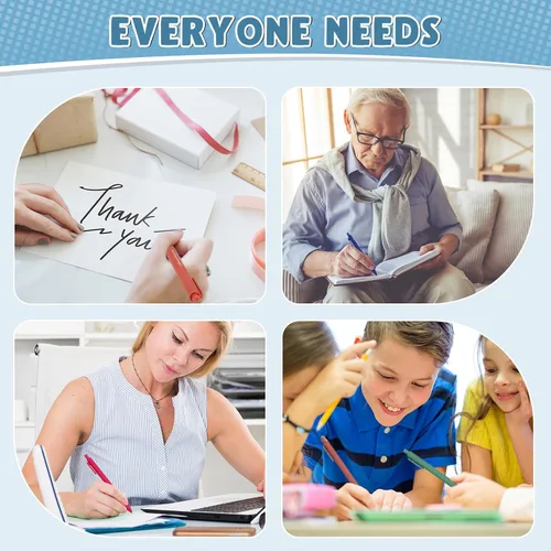 Vista 7 de Teling 100 bolígrafos inspiradores a granel motivacionales a granel con frases divertidas, regalo de agradecimiento positivo para adultos de regreso
