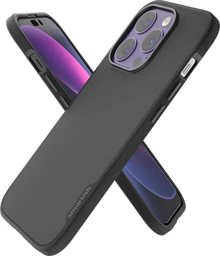 Vista 135 de Smartish® Funda delgada para iPhone 13 Pro - Gripmunk - [ligera + protectora] Funda de agarre fina - Black Tie Affair