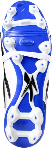 Vista 6 de Auténticos tacos de fútbol Concord estilo S160XI color blancoazul