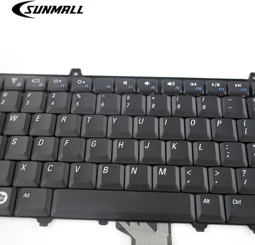 Vista 6 de Teclado de repuesto compatible con laptop Dell Inspiron 1545 1525 1420, color negro de EE. UU