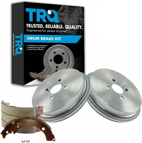 Vista 27 de Kit de tambor y zapata de freno trasero TRQ Compatible con Colorado Canyon i-280 i-290 i-350 Pickup