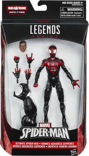 Vista 2 de Marvel Spider-Man, Miles Morales de 6 pulgadas, Leyendas de la Maravilla Infinita