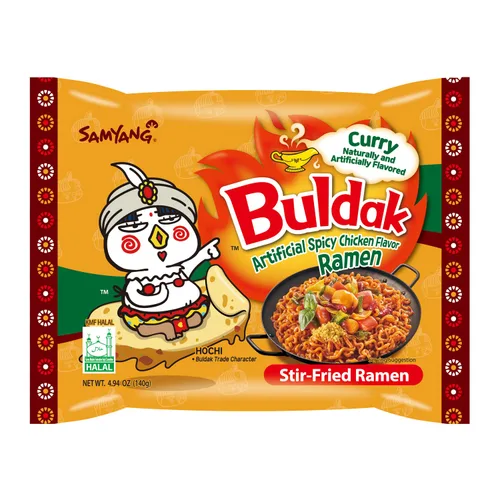Vista 3 de Samyang - Ramen de fideos fritos de pollo caliente
