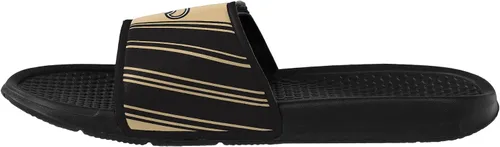 Vista 4 de FOCO New Orleans Saints NFL Legacy - Sandalias deportivas para hombre, talla M