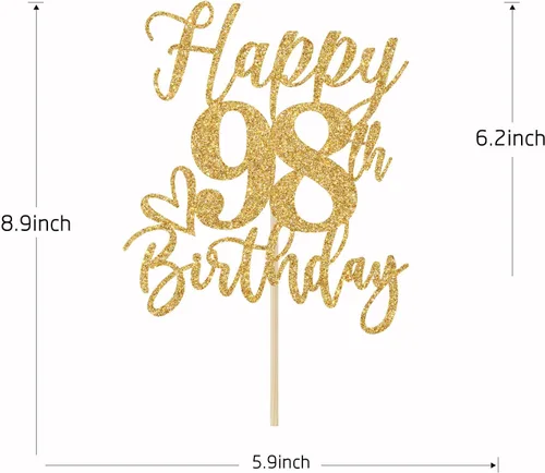 Vista 127 de Decoración para pastel de cumpleaños número 10, decoraciones de cumpleaños número 10, doble dígito, Hello 10, suministros para fiesta de cumpleaños