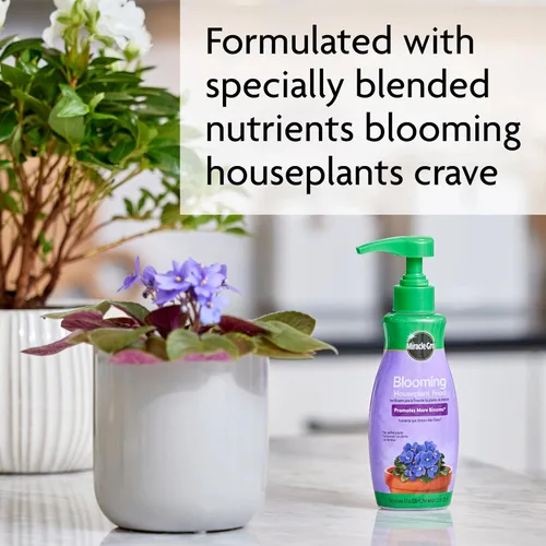 Vista 14 de Miracle-Gro Blooming Houseplant Food, 8 fl. oz. Fertilizante para plantas