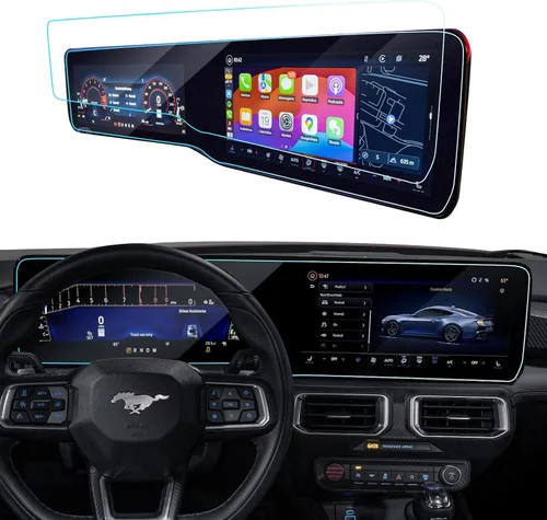 Vista 73 de Protector de pantalla de coche para Ford Edge 2024 2025 2023 2022 2021 (SE/SEL/ST-Line/Titanio/ST) Accesorios Protector de pantalla de vidrio