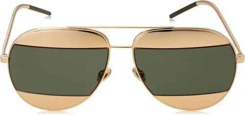 Vista 2 de Dior Split Gold, Gafas de sol de aviador con espejo verde DIORSPLIT1 50000000