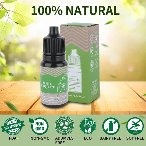 Vista 2 de Filtros de vino, purificador de vino, elimina el sulfito y la histamina, el purificador de vino reduce el dolor de cabeza, evita las sensibilidades