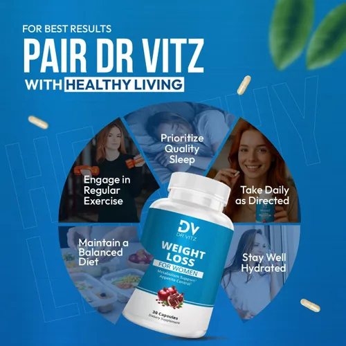 Vista 4 de Píldoras para Bajar de Peso para Mujeres – Quemador de Grasa y Supresor del Apetito – Potenciador del Metabolismo con Cromo, Té Verde y Guaraná – 30