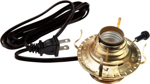 Vista 3 de Creative Hobbies Kit de conversión de quemador de lámpara de aceite eléctrico, pre-cableado y listo para usar (#2)