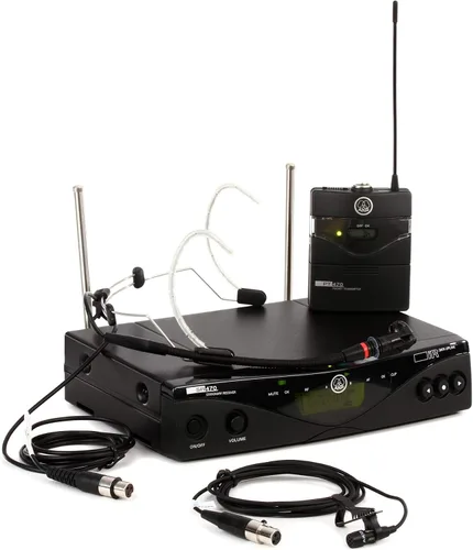 Vista 8 de AKG Pro Audio WMS470 Vocal Set C5 Band 7 Sistema de micrófono inalámbrico de mano con receptor estacionario SR470 y transmisor de mano HT470/D5