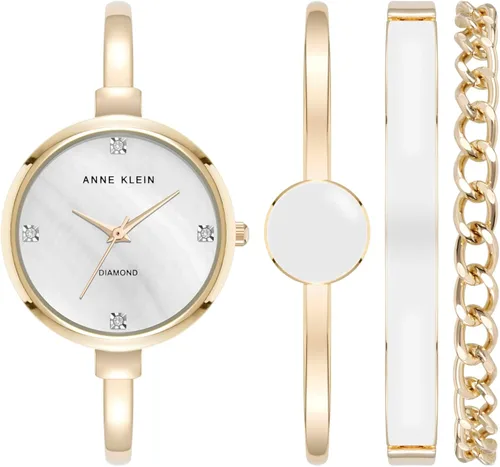 Vista 17 de Anne Klein Women's Bangle Watch and Bracelet Set