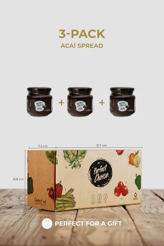Vista 4 de Perfect Choice Açaí Fruit Spread – Untable listo para comer para cuencos de batidos, tostadas, yogur y más – 7.76 onzas