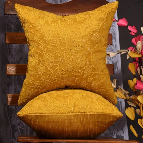 Vista 4 de Funda de almohada negra de 12 x 12 pulgadas, funda de almohada bordada, funda de cojín pequeña, almohada decorativa para sofá, fundas de almohada