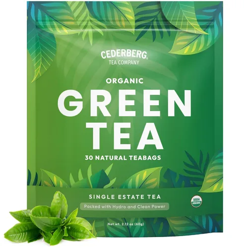 Vista 19 de Cederberg Tea Company Té orgánico de manzanilla — 30 bolsas de té Té de hierbas orgánicas de origen único Bolsas de té ecológicas Té sin