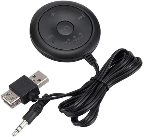 Vista 9 de Reproductor de MP3 para coche Receptor transmisor FM inalámbrico manos libres llamada función de memoria TF tarjeta U disco AUX Player