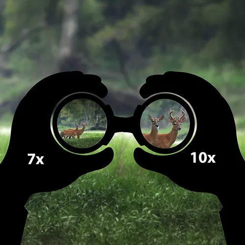 Vista 4 de E Tronic Edge Prismáticos para adultos – Profesional para la observación de aves, caza, senderismo y viajes – Compacto para hombres y mujeres