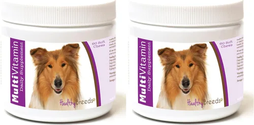 Vista 170 de Healthy Breeds Affenpinscher - Masticables blandos multivitamínicos, 60