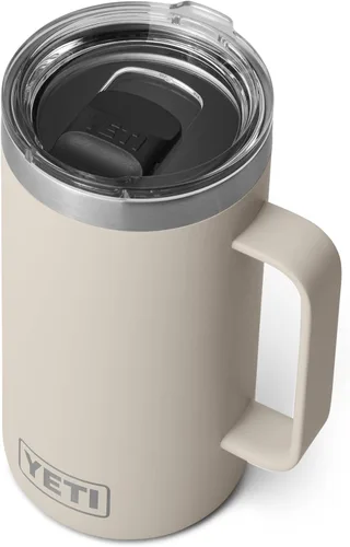 Vista 26 de YETI Rambler - Taza de acero inoxidable aislada al vacío con tapa MagSlider, 24 onzas