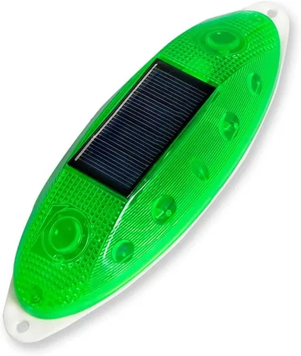 Vista 10 de Aolyty Luz estroboscópica solar de advertencia para exteriores, impermeable, brillante, luz solar intermitente de seguridad para sitios de Amarillo
