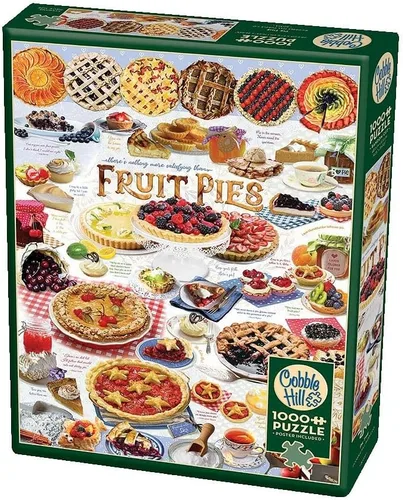 Vista 2 de Cobble Hill - Rompecabezas de 1000 piezas – Pie Time – Póster de muestra incluido