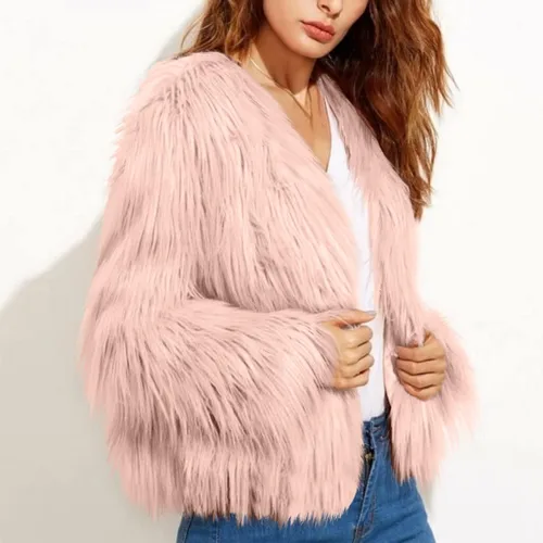 Vista 3 de Abrigos de invierno para mujer, abrigos de invierno para mujer, abrigos de invierno cálidos y gruesos, chaqueta de Navidad