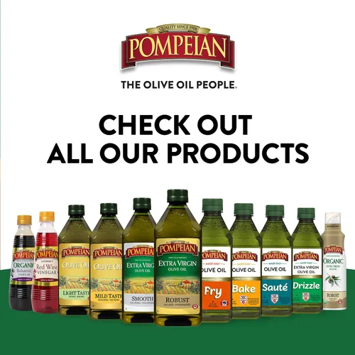 Vista 8 de Pompeian Aceite de Oliva, Paquete de Variedad Made Easy, Perfecto para Todas las Necesidades de Cocina, Certificado por la Asociación Americana