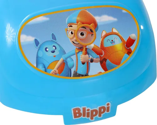 Vista 8 de Blippi NE Basic Ride-On by Dynacraft - Diseño divertido y colorido, perfecto para niños pequeños, resistente y duradero, fácil de montar, ideal